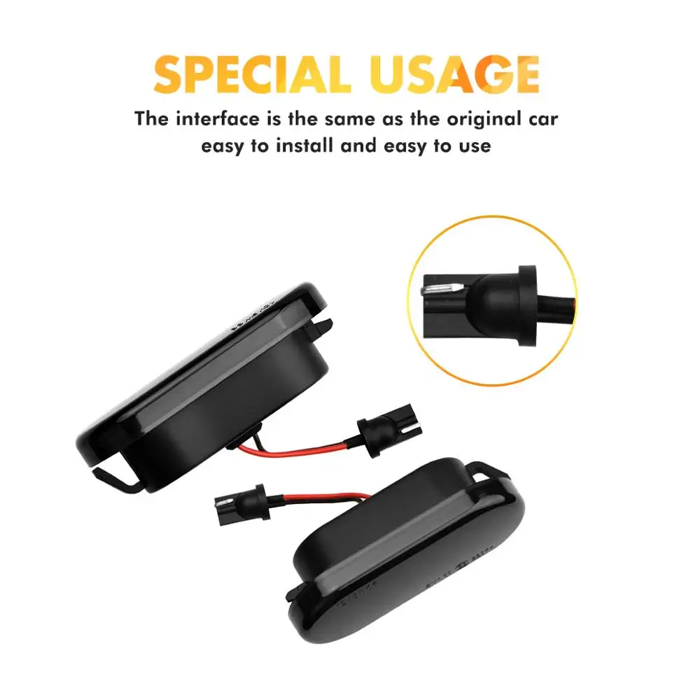 Светодиодный указатель поворота 2x для Skoda Octavia 1U Seat Ibiza 6L Cordoba To