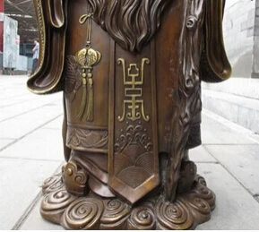 Бесплатная доставка &lt&lt&lt&lt 32 китайская Классическая Бронзовая медная статуя