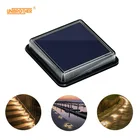 Подземные лампы на солнечной батарее, водонепроницаемые садовые фонарики для дорожек, подъездных дорожек, сада, патио, газона, фонарики на солнечной батарее