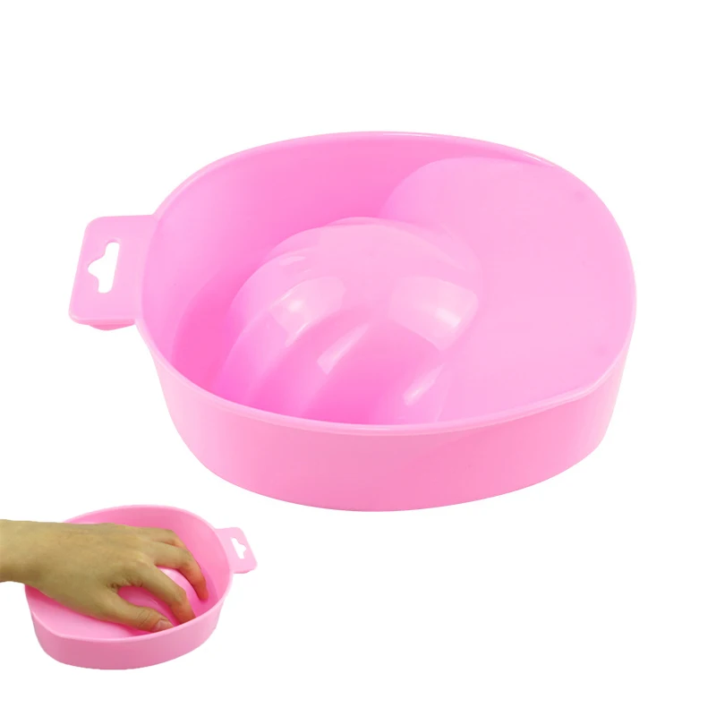 

1pcs Nail Art Hand Wash Remover Soak Bowl DIY Salon Nail Spa Bath Treatment Manicure Tools Nails Supplies for Professionals