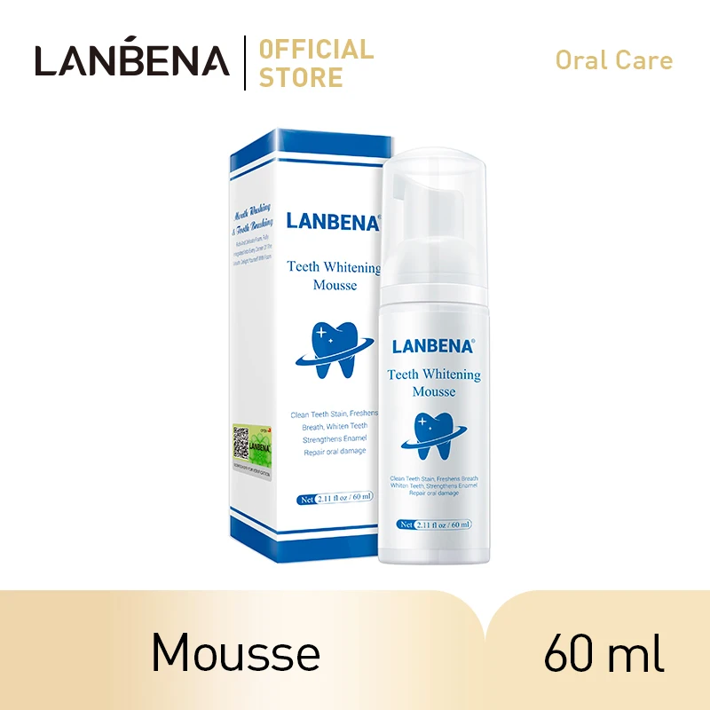 LANBENA стоматология отбеливание зубов мусс зубная паста гигиена полости рта