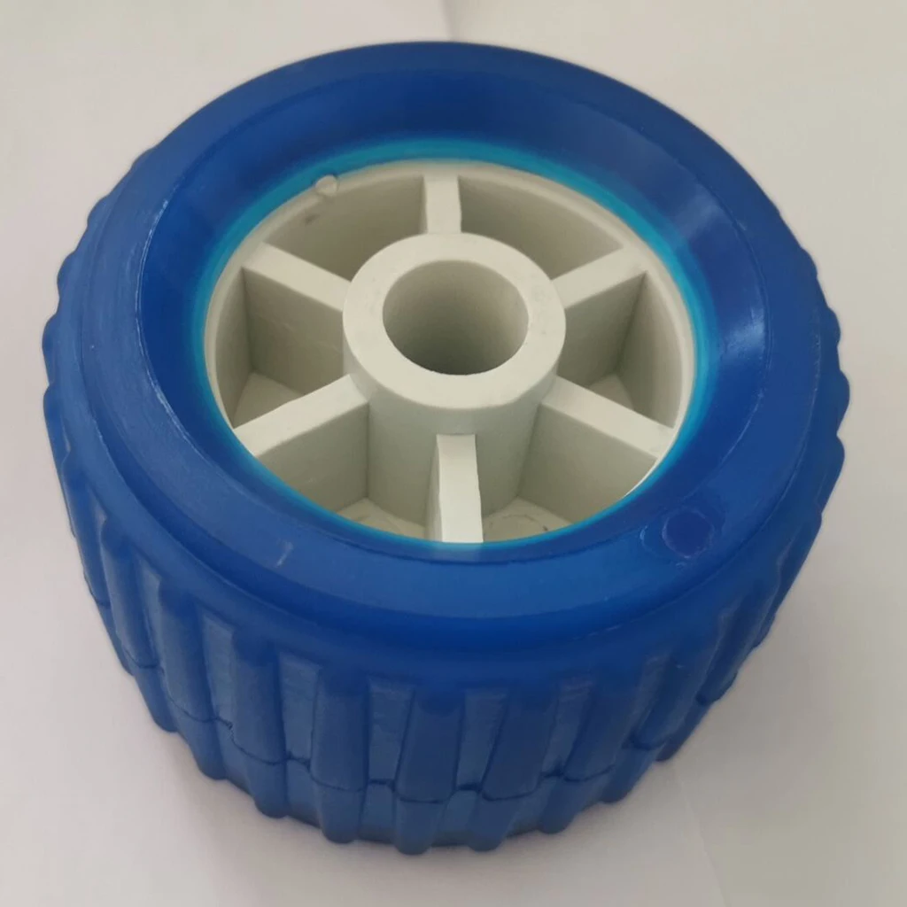 4 шт. надувной ролик для лодки прицепа ролика рельефный комплект 120x75x19 мм |