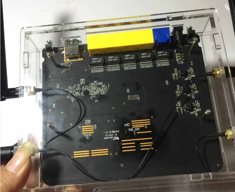 MT7621A гигабитный падаван беспроводной маршрутизатор OpenWrt 32M 512M USB двухчастотный 5G 3