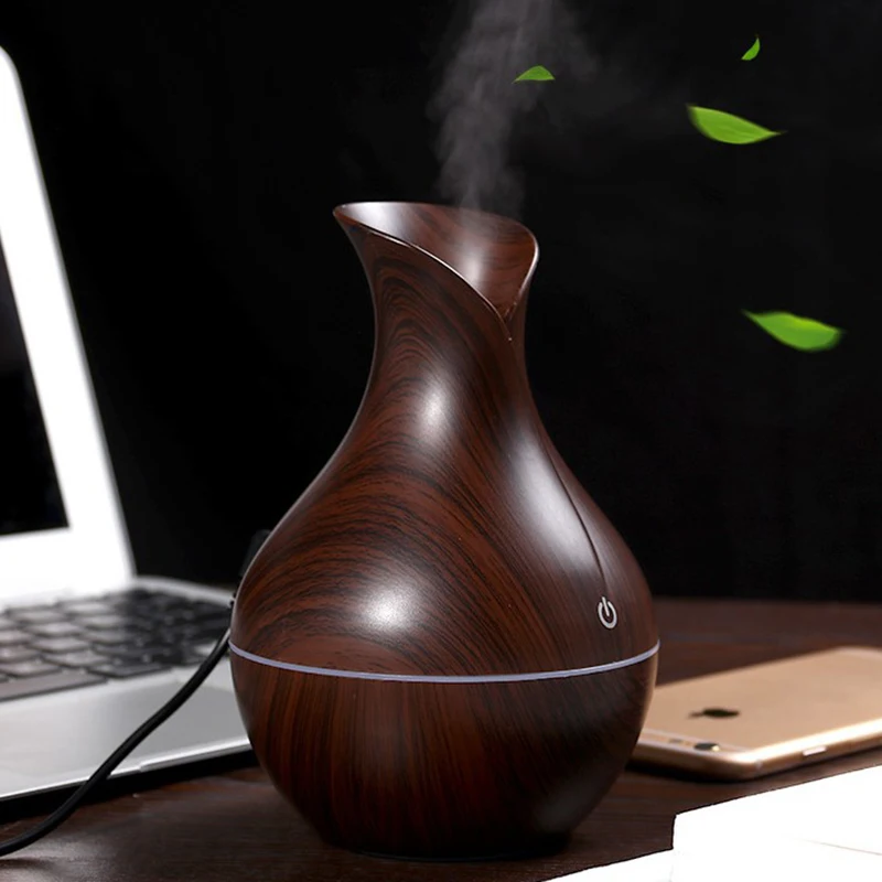 Эфирный увлажнитель воздуха Арома масло диффузор древесины ультразвуковой