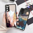 Чехол для Redmi Note 9 для Xiaomi Redmi 9A 9C 9T Note 9S 9 Pro 8 Pro 10S 10 Pro Max 7, Жесткий Чехол из поликарбоната для защиты объектива, защитный чехол с принтом гор