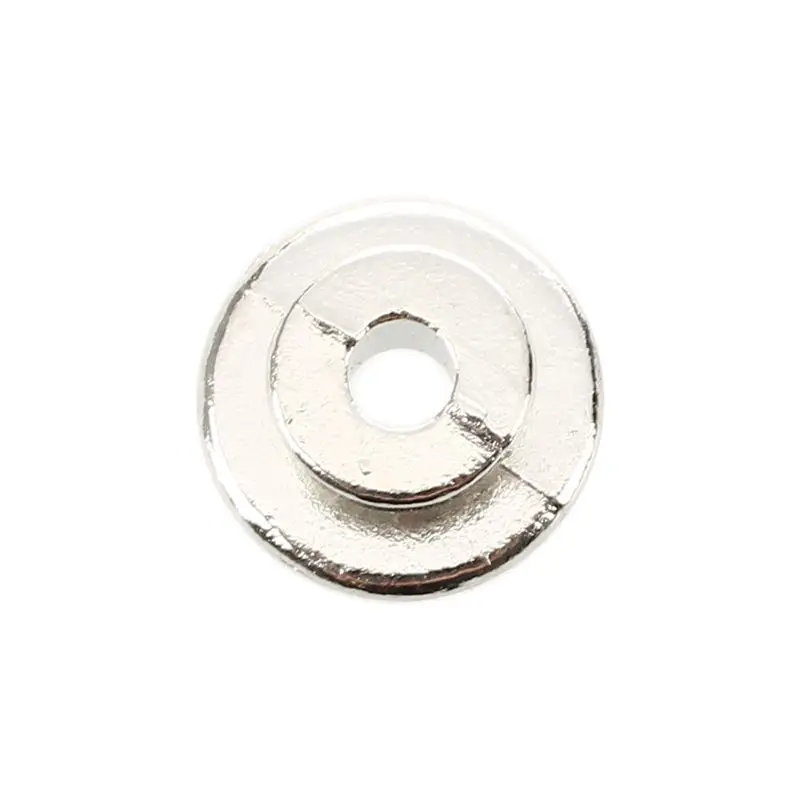 

2pcs Strap Button w/ Mounting Screw for Guitar Mandolin---Silver