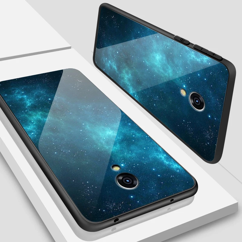 W190 Для iPhone 6S 5s SE 6 7 8 Plus XR XS MAX противоударный чехол из закаленного стекла для Meizu M8 M5 M6 M9 Note 16th Plus роскошные чехлы для телефонов - Цвет: W190