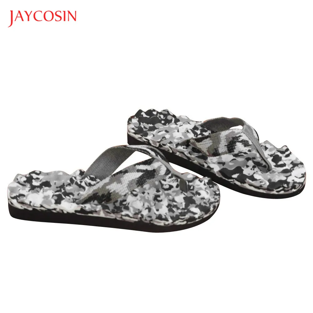 Jaycosin 2020 New Women Flip Flops Shoes Fashion Camouflage Slippers Female Beach Summer Outside Sandals Mujer Flats Slides | Обувь