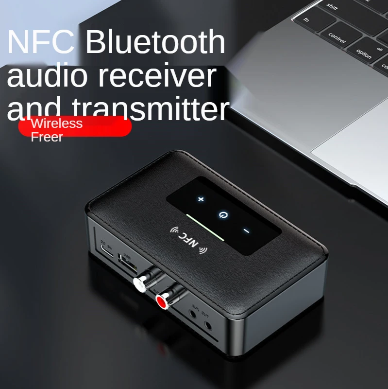 

Bluetooth RCA Receiver 5.0 AptX LL NFC 3.5mm Jack Aux Wireless Adapter Music for TV Car RCA HiFi Stereo Audio Receiver