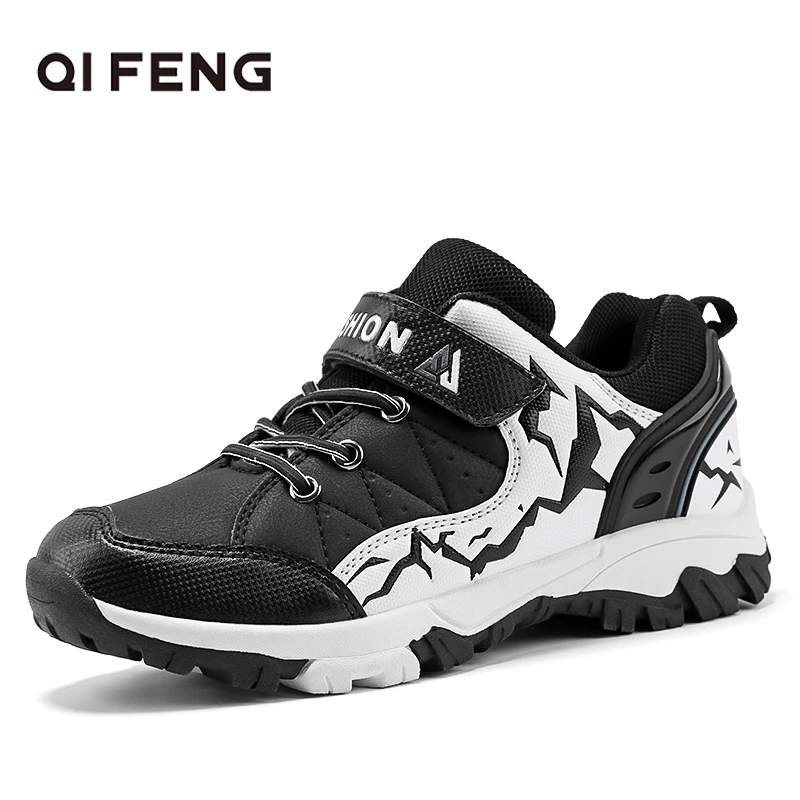 

2022 New Spring Autumn Children Outdoor Sports Hiking Shoes, Rock Climbing Kids Trekking Footwear, Boy Student casual Sneakers