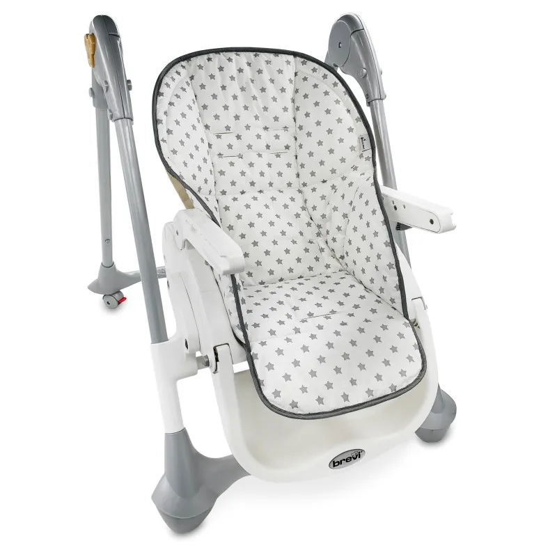 Чехол на стульчик CherryMom для кормления Звезды Белом|Аксессуары колясок| |