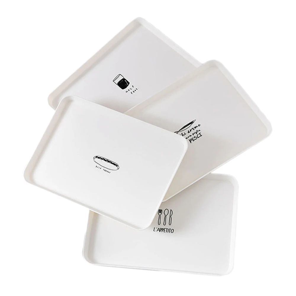 1 шт. пластиковый поднос в скандинавском стиле для еды десерта чая завтрака хлеба