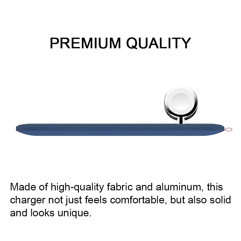 Беспроводное зарядное устройство MFi 3 в 1 зарядная площадка 30 Вт быстрое для iPhone 12