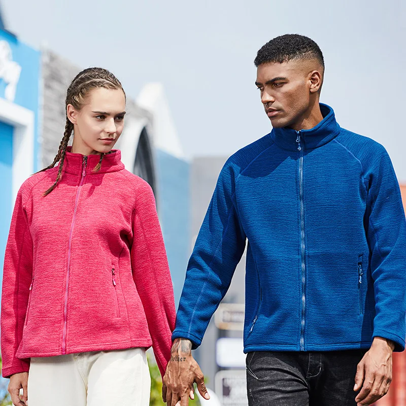 Осенне зимняя новая стильная уличная флисовая подкладка Мужская и женская