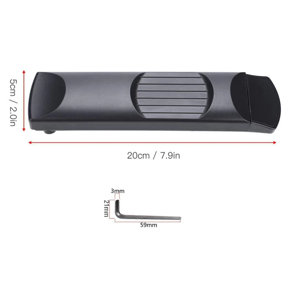 6 String 4 Fret Model Portable Pocket Guitar Neck Chord Trainer Practice Tool for Beginner Black | Спорт и развлечения