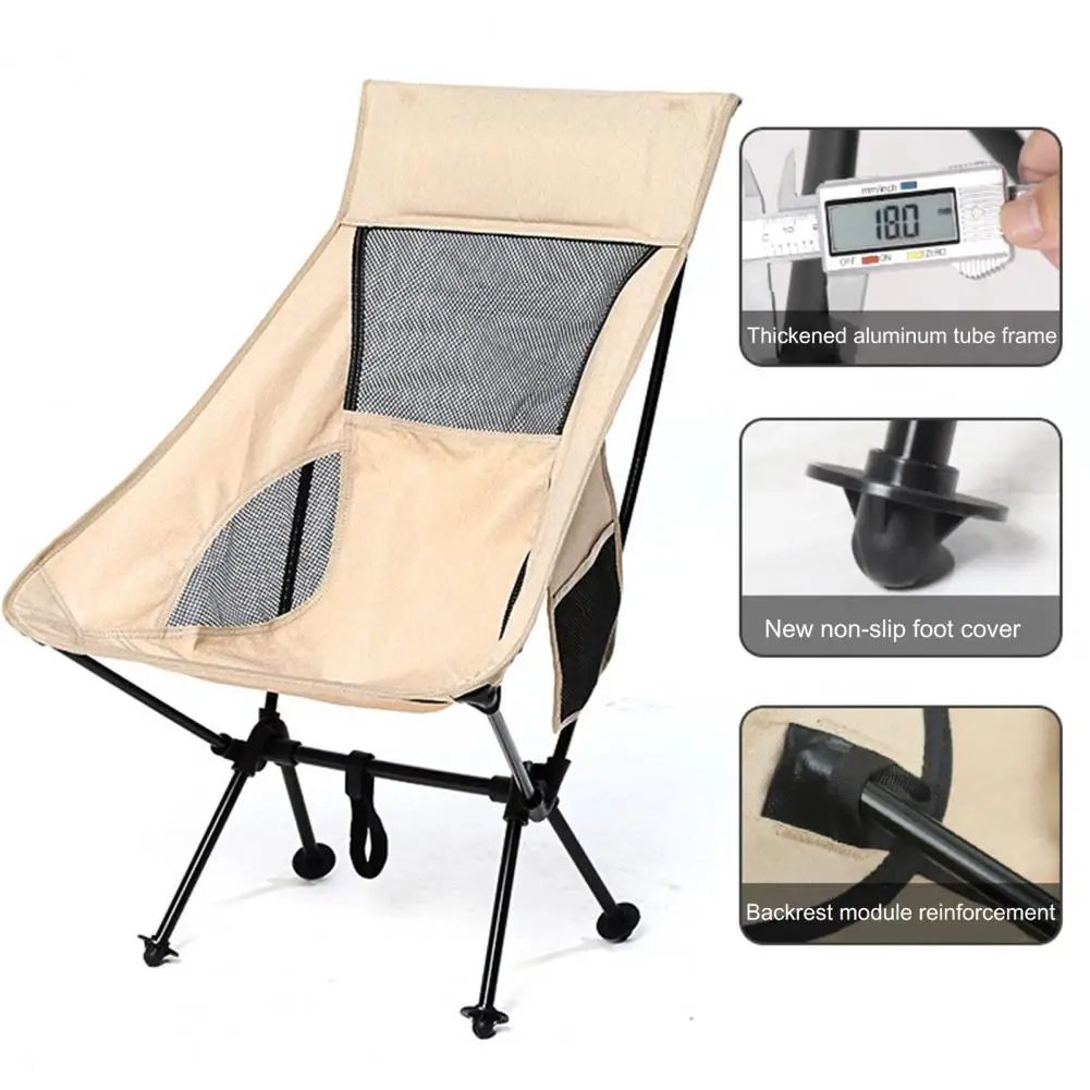 Online Balıkçılık Sandalyeler Portatif Katlanır Ultralight Katlanır Kamp Sandalyesi Yürüyüş Balıkçılık Için çift Amaçlı Katlanır Kamp Plaj Sandalyesi