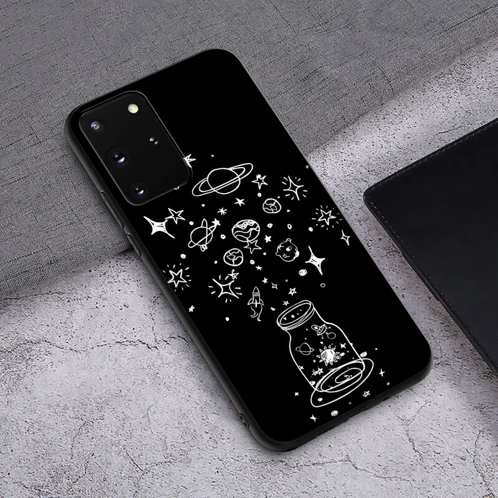 Мягкий чехол Lavaza с изображением звездной ночи для Samsung Note A3 A5 A6 A7 A8 A9 A10s A20s A30s A40s A50s