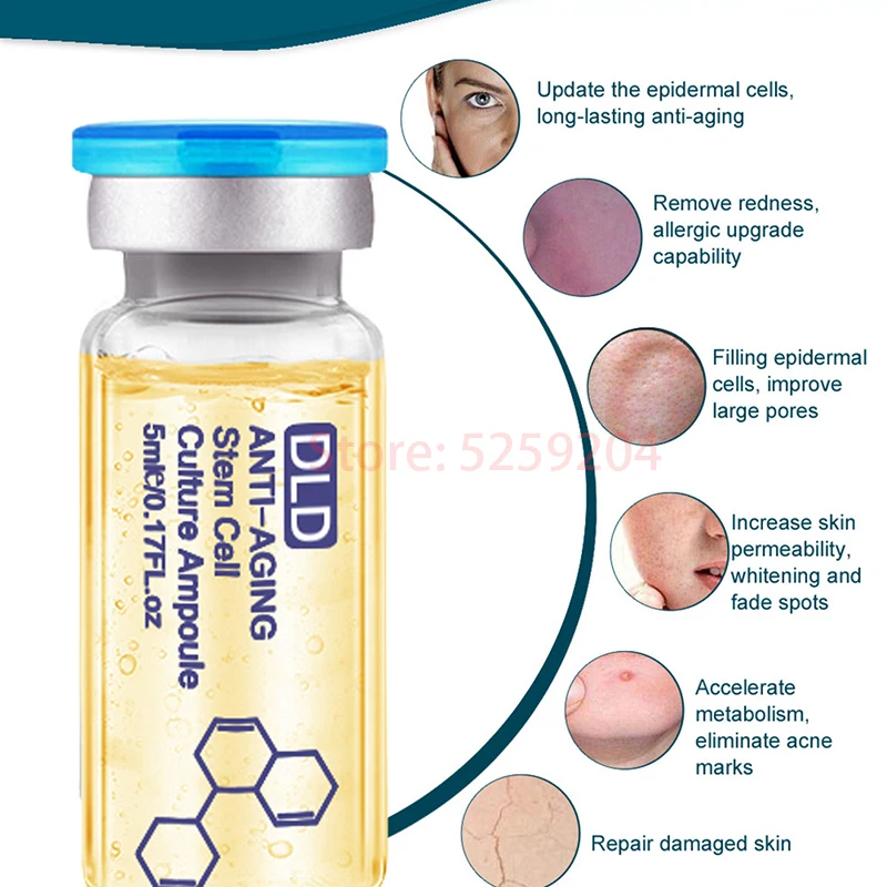 DLD эссенция 5 мл Гиалуроновая кислота отбеливание увлажнение с осветляющим