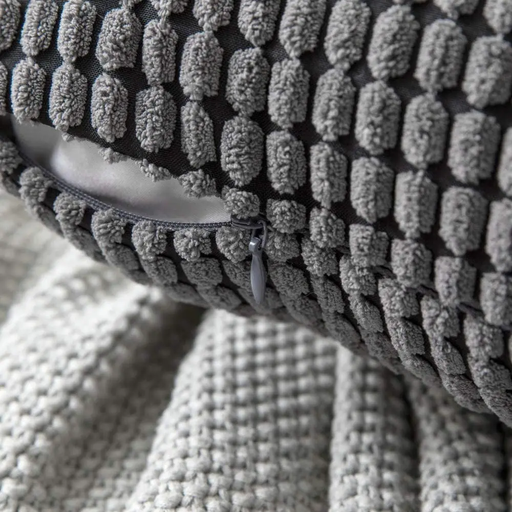 Зернистый чехол в полоску для диванной подушки простой скандинавский дивана