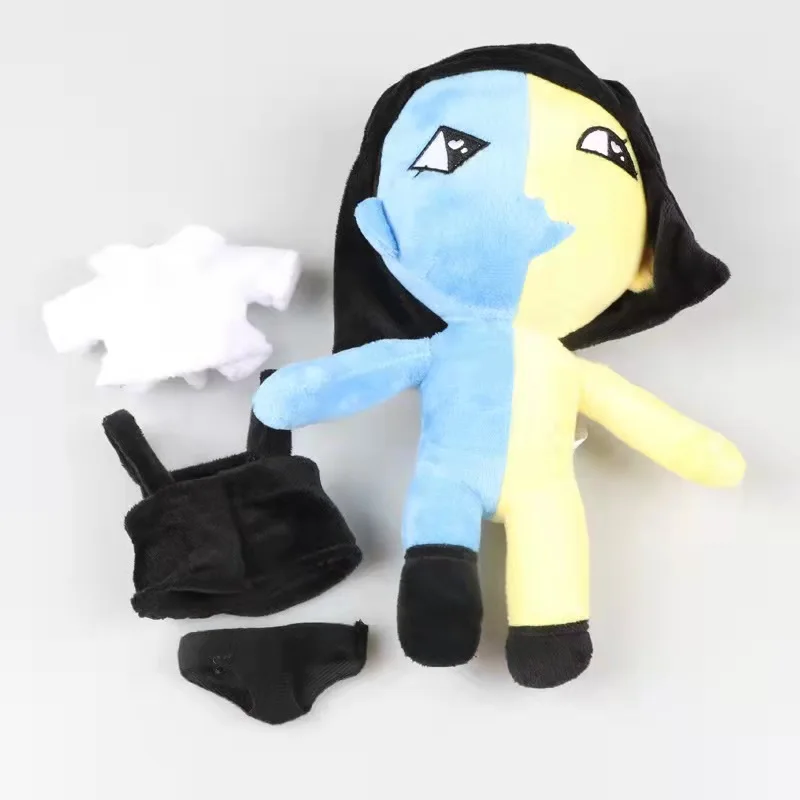 Peluche de juguete Kawaii para ni&ntilde;a, mu&ntilde;eco de peluche suave de dibujos animados, regalo de cumplea&ntilde;os, decoraci&oacute;n del hogar, 25cm-5