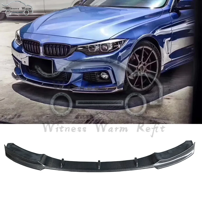 Спойлер для переднего бампера автомобиля разветвитель FRP/Углеволокно BMW 4 Series F32 F33