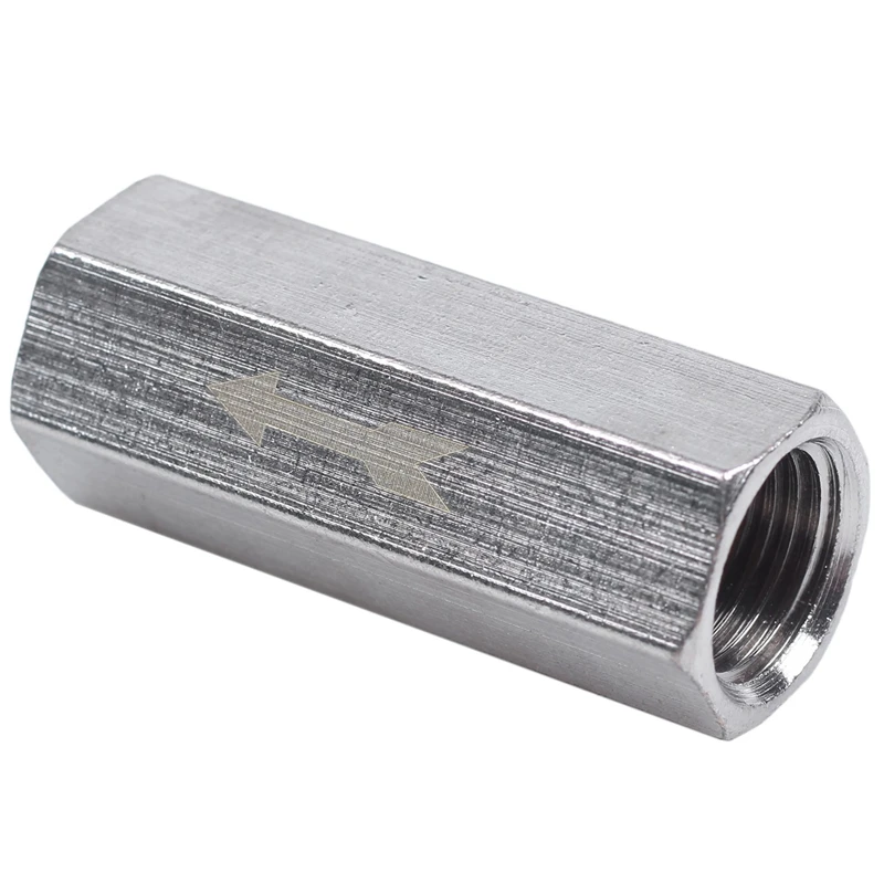 Новый латунный резьбовой клапан BSPP 1/4 '' Женский полнопортовый односторонний