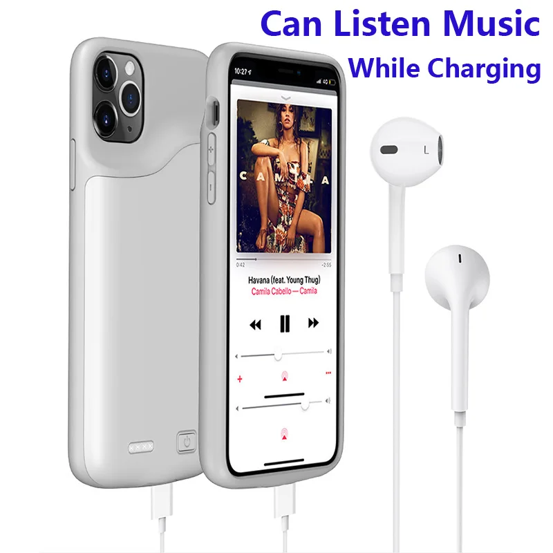 Новый мобильный телефон чехол с отделением для зарядного устройства iPhone 11 pro Max