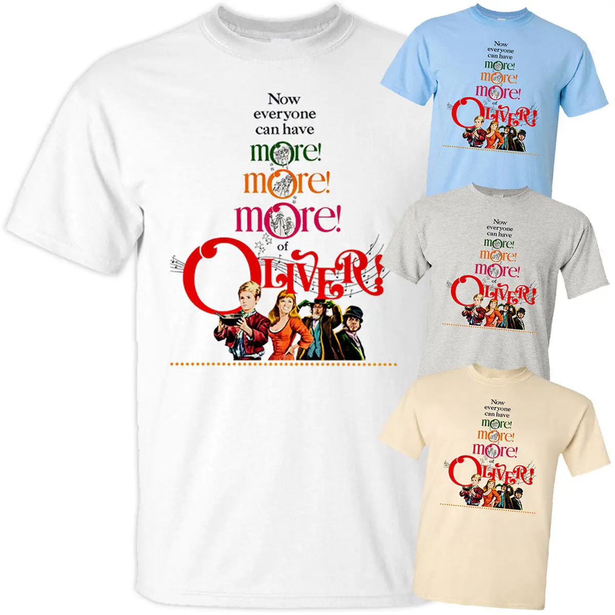 Оливер V1 Carol Reed фильм плакат 1968 Футболка белая все размеры S 5Xl |