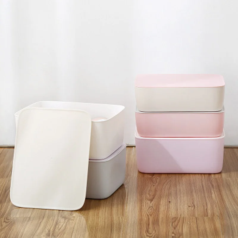 Инновационный ящик для хранения нижнего белья пластиковый квадратный