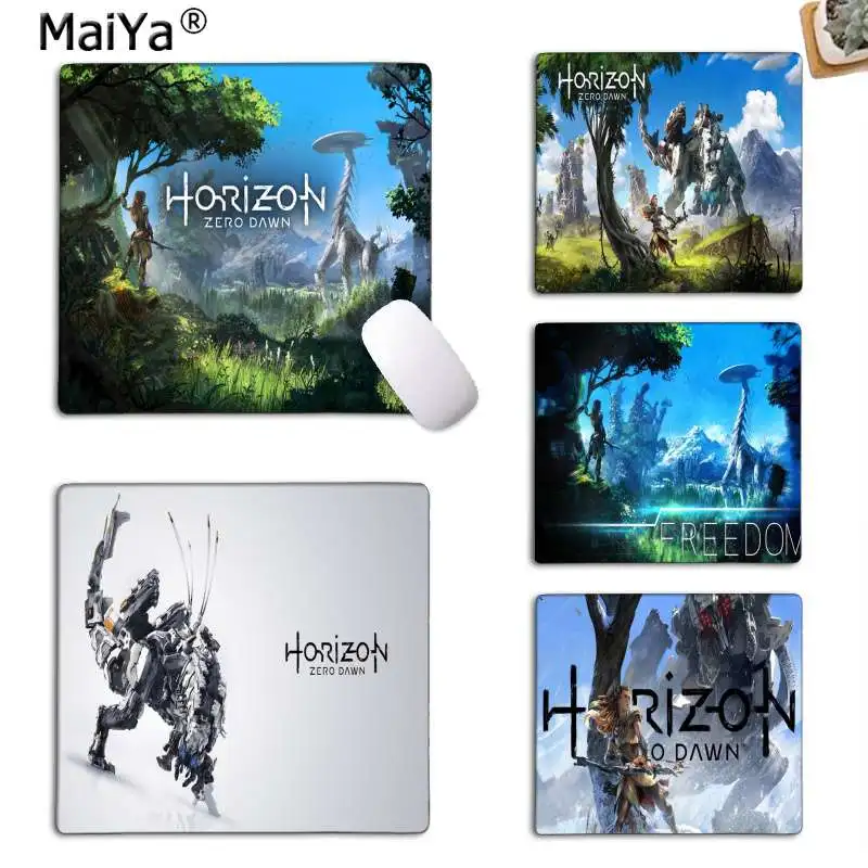 Красивый коврик для мыши ноутбука MaiYa с аниме Horizon Zero Dawn гладкий игровой