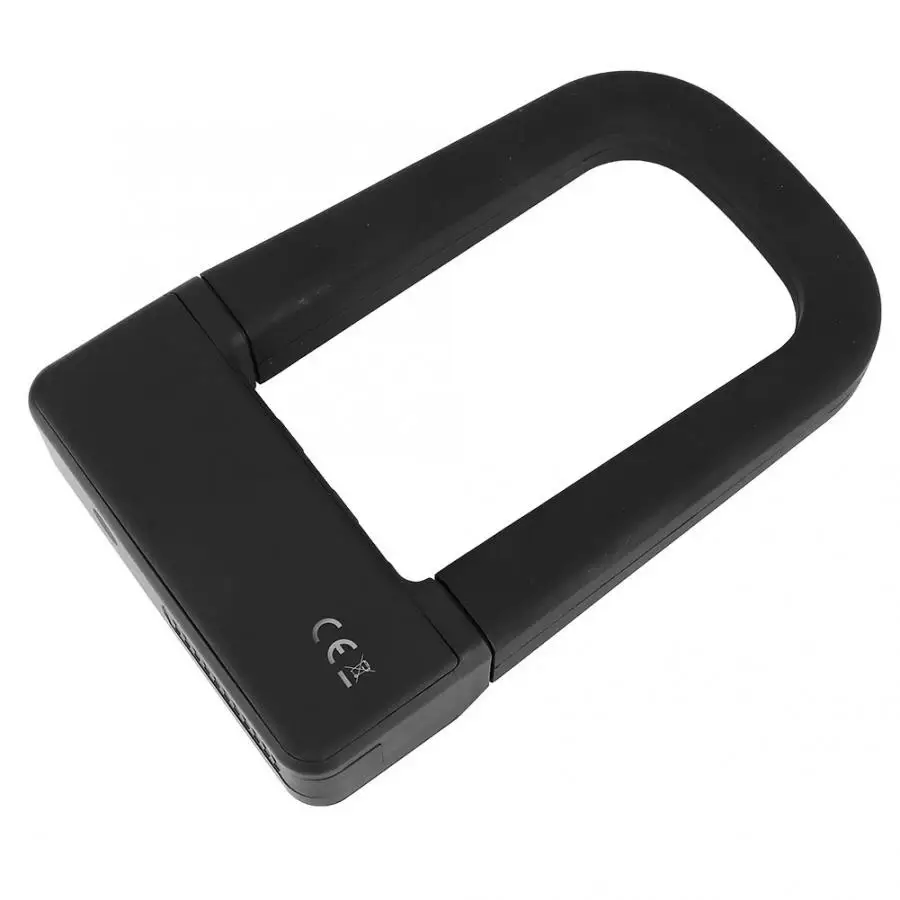 Велосипедный замок портативный Противоугонный Интеллектуальный u-замок с