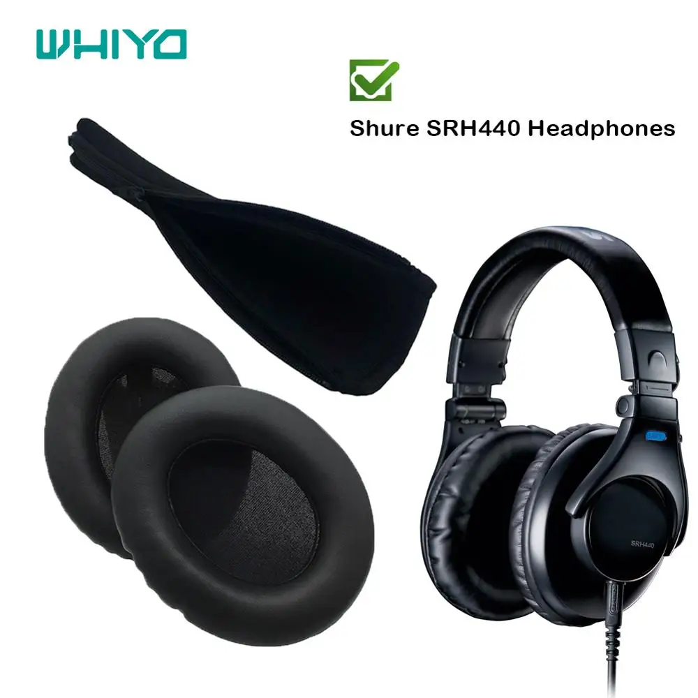 Whiyo рукав дневные амбушюры наволочки подушка для наушников Shure SRH440|Аксессуары