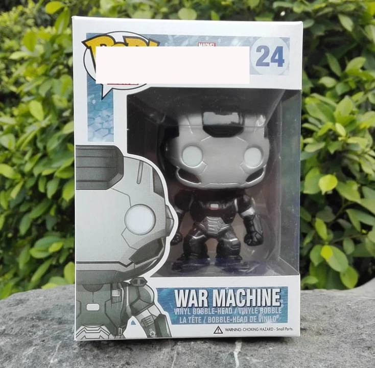 Funko POP Marvel Мстители Железный человек Tony Stark War Machine коллекция виниловых экшен и игрушек Фигурки Коллекционная модель игрушки для детей