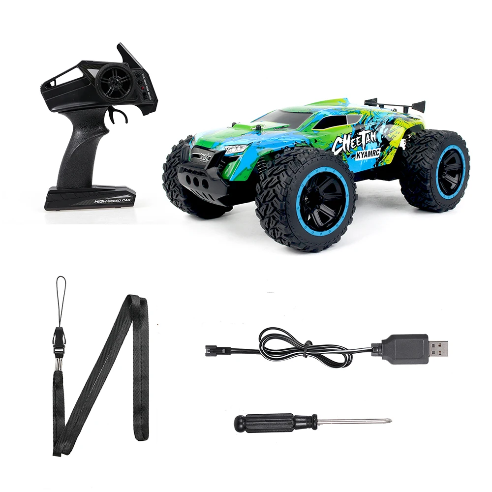 KY 2011A 1/14 Big Foot RC Гусеничный внедорожных автомобилей 2 4G 2WD высокое Скорость легкий