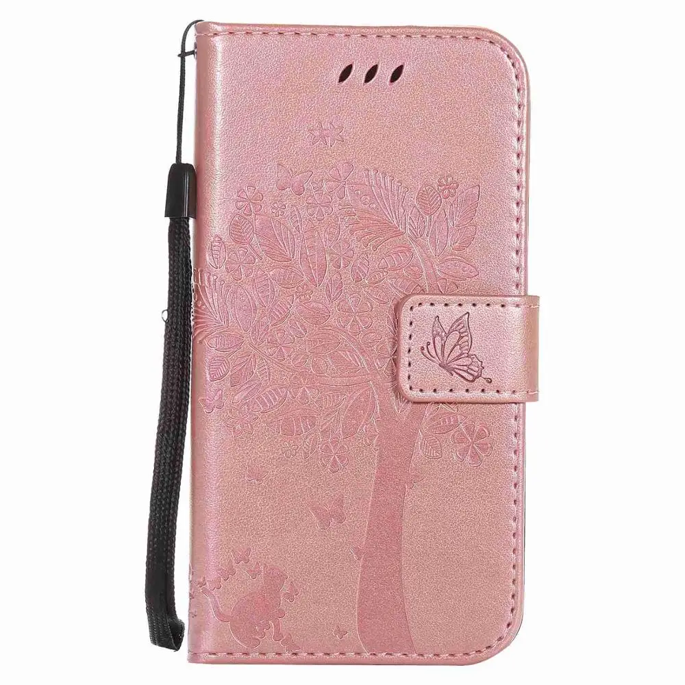 Rose Gold Флип-чехол для телефона чехол Etui чехол для samsung Galaxy J3 J5 J7 S6 S7 S8 S9 Plus+ край S3 S4 S5 S9Plus с подставкой и бумажником - Цвет: Rose Gold
