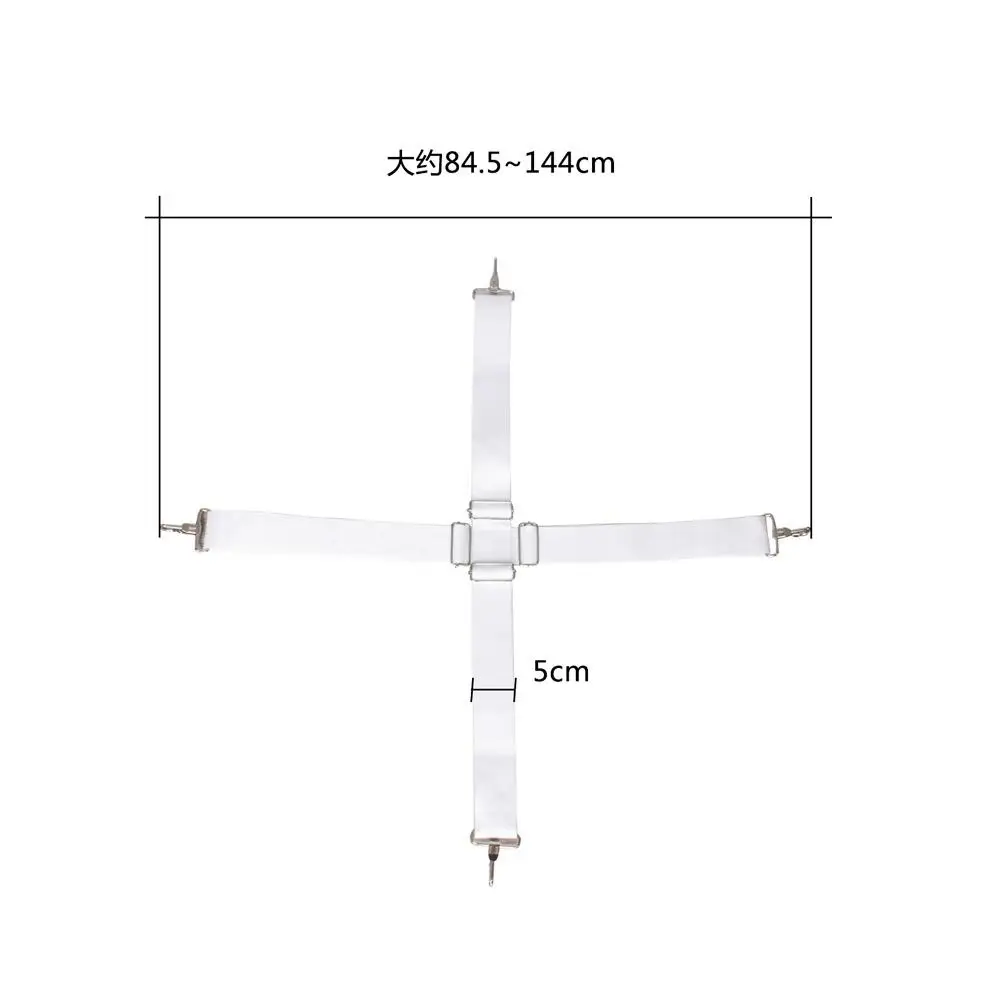 

1 Pair of Shoulder Strap Adjustable White Strap for Bass Drum