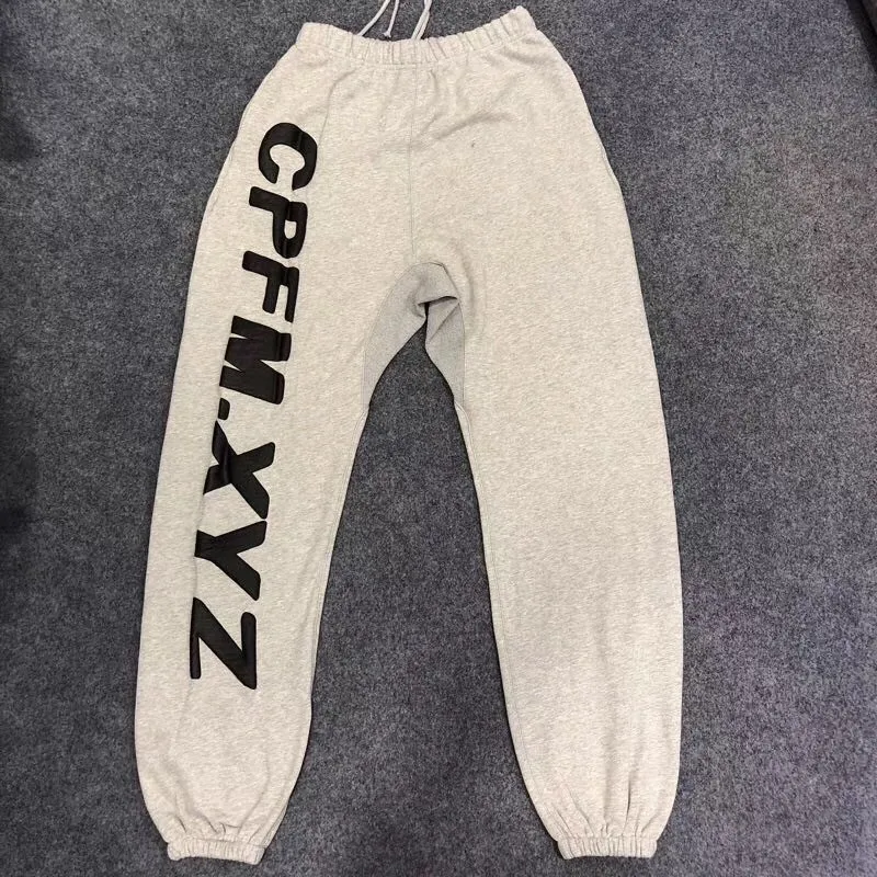 

West KIDS Kanye SEE CPFM XYE Sweatpants Women Men 1:1 high Quality 3M Reflective Pants Drawstring Joggers Sweatpants