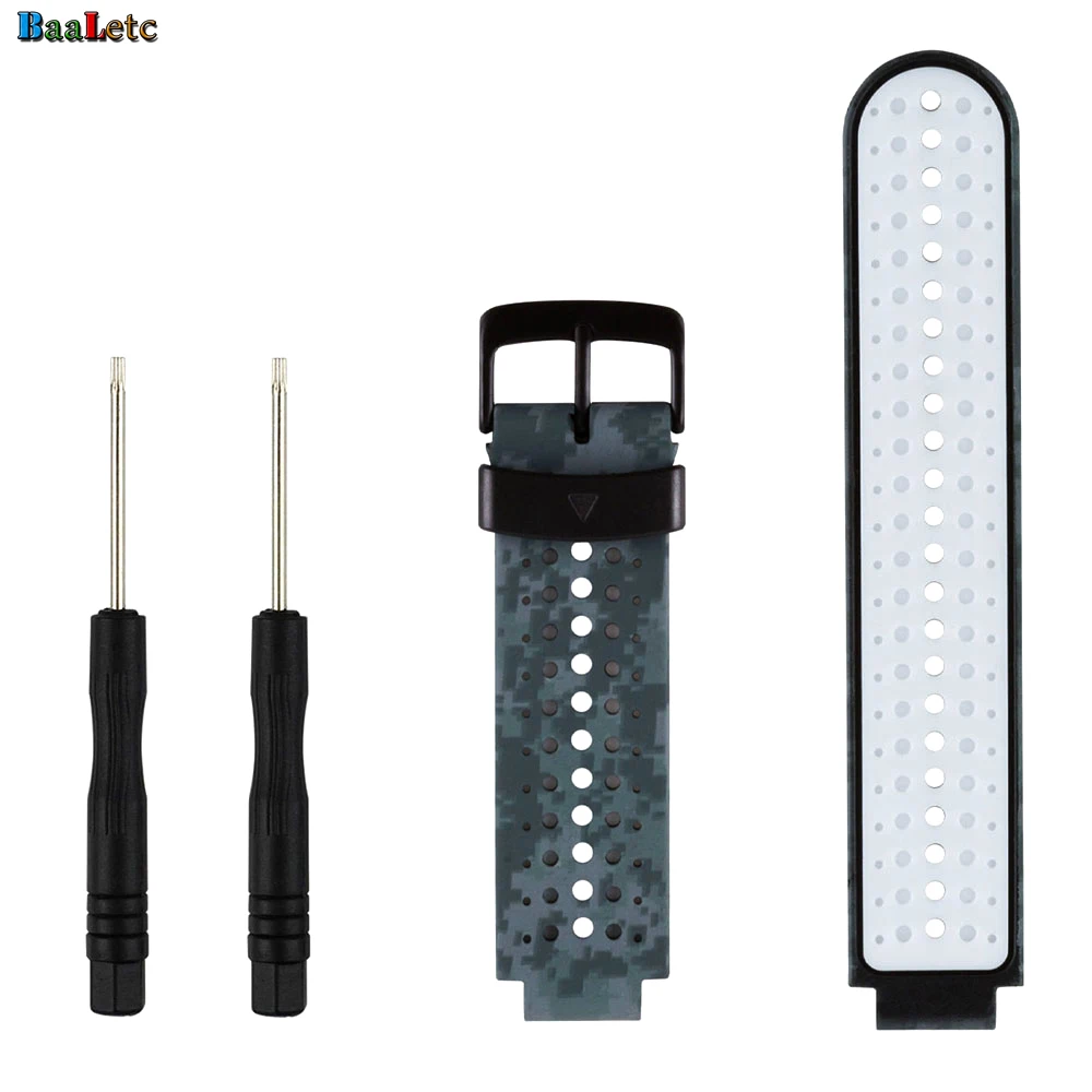 Baaletc мягкий силиконовый сменный ремешок для наручных часов для Garmin Forerunner 230/235/235 Lite/220/620/630/735 Смарт ремешки для часов