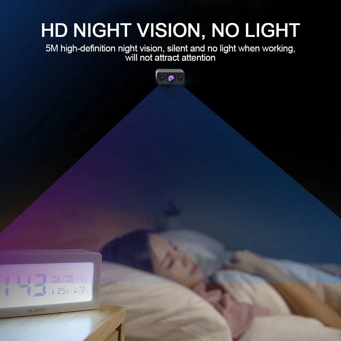 1080P камера домашняя безопасности Мини Ночное Видение Детектор движения DVR |