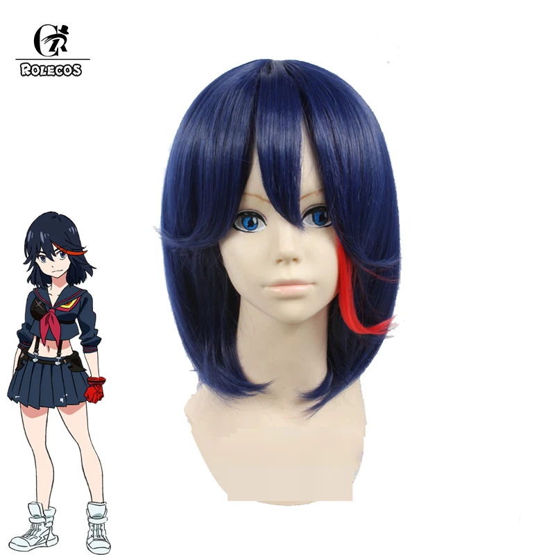 ROLECOS аниме Kill la косплей волос Ryuuko Matoi парик 40 см/15 74 дюйма Косплей парики Смешанные