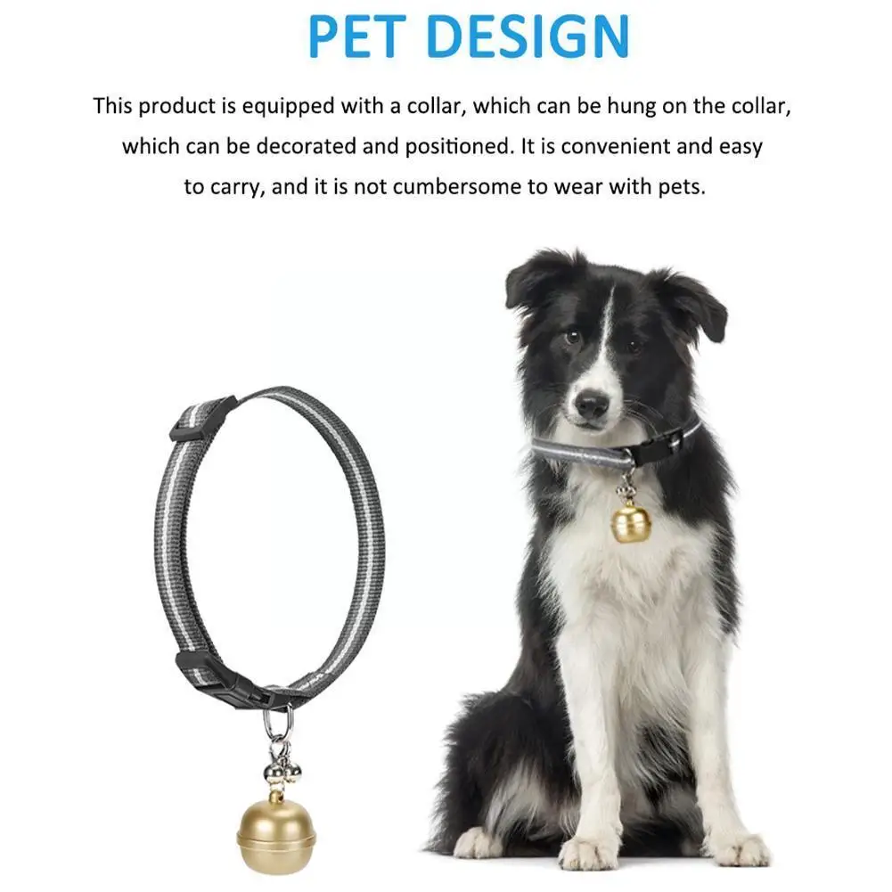 

Wearable Pet Waterproof Anti-lost Anti-theft Dog Tracking Bell Tracker Collar Anti-lost Dogs Cats Locator Locator Tra Z3c9