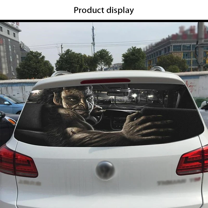Автомобильное заднее стекло лобовое 3D наклейки светоотражающие Аксессуары для