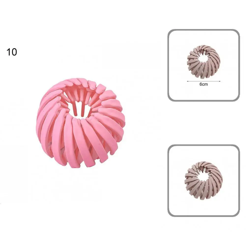 

High Quality Compact Fashion Geometric Ponytail Headwear for Daily Wear Bird Nest Hair Clips Ponytail Headwear