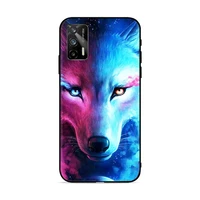 phone case for opp realme gt neo gt 5g for gt realme gt 5g painting animal wolf coque soft tpu carcasa back cover