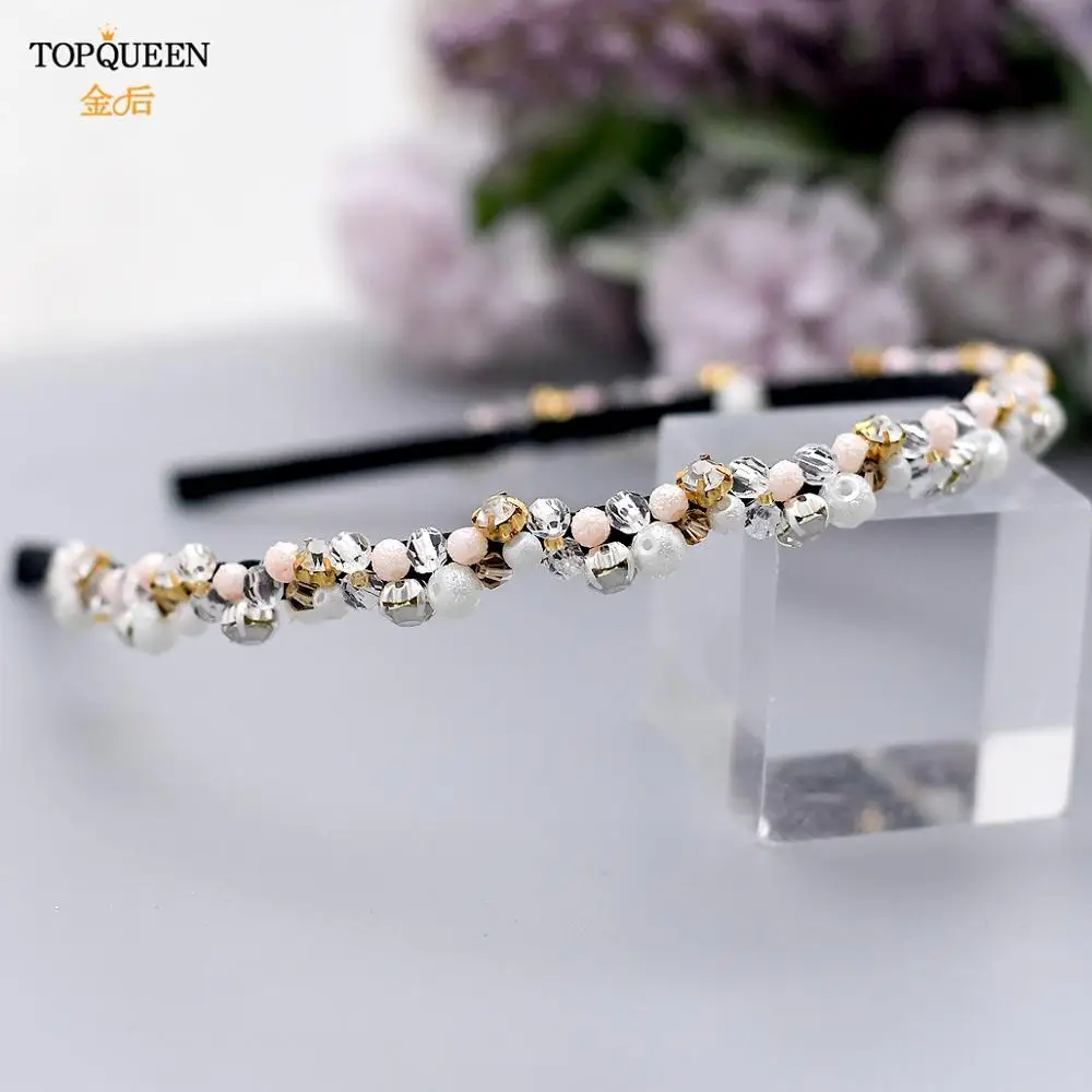 Женский аксессуар для волос TOPQUEEN FG06 роскошный ободок в стиле барокко 2019 | Свадьбы