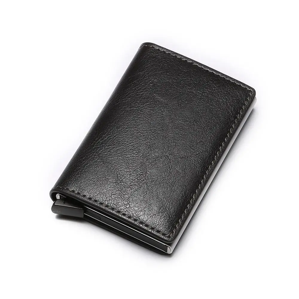 Кредитный держатель для карт мужчин и женщин металлическая винтажная