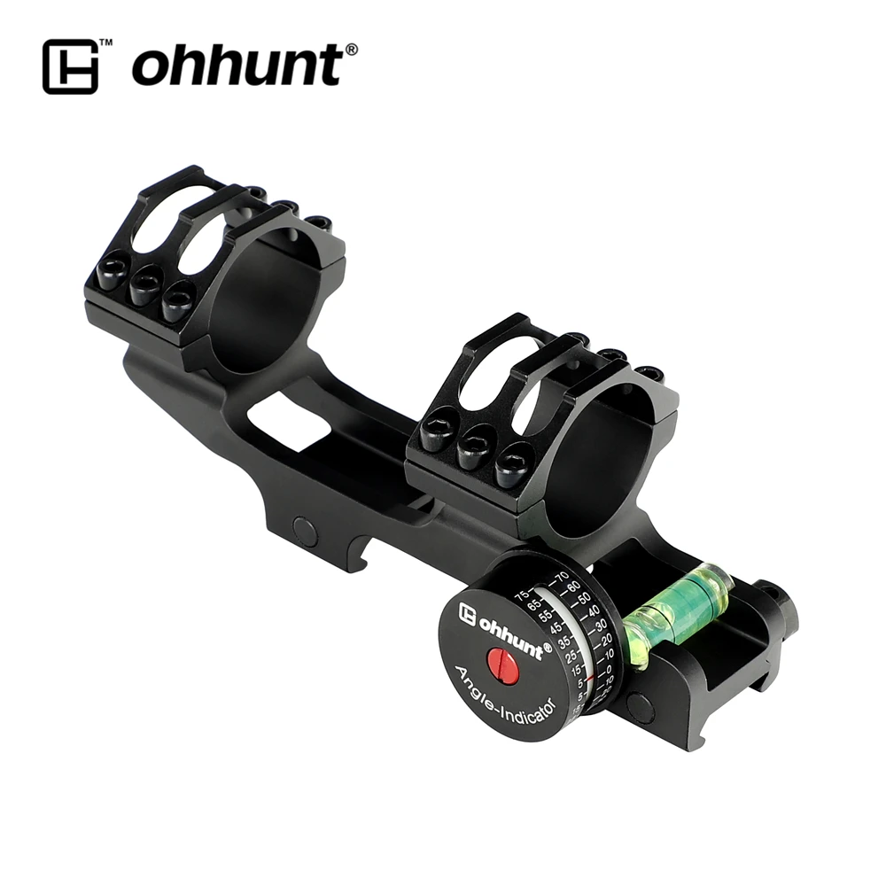 Ohhunt 25 4 мм 30 кольцо тактическое 20 MOA Picatinny телескопическое крепление расширенное с