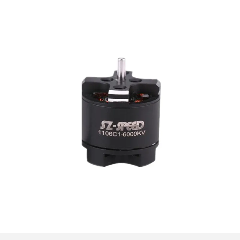 1 шт. SZ SPEED 1106C1 450KV0/6000KV Мини FPV Бесщеточный двигатель RC Квадрокоптер гоночный