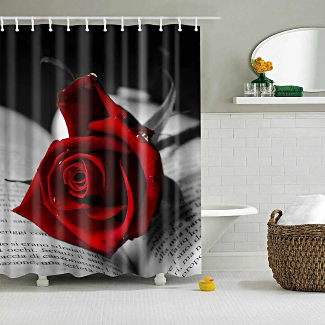 

Home decor Shower Curtain Bathroom 180x180cm Decoration Polyester Fabric