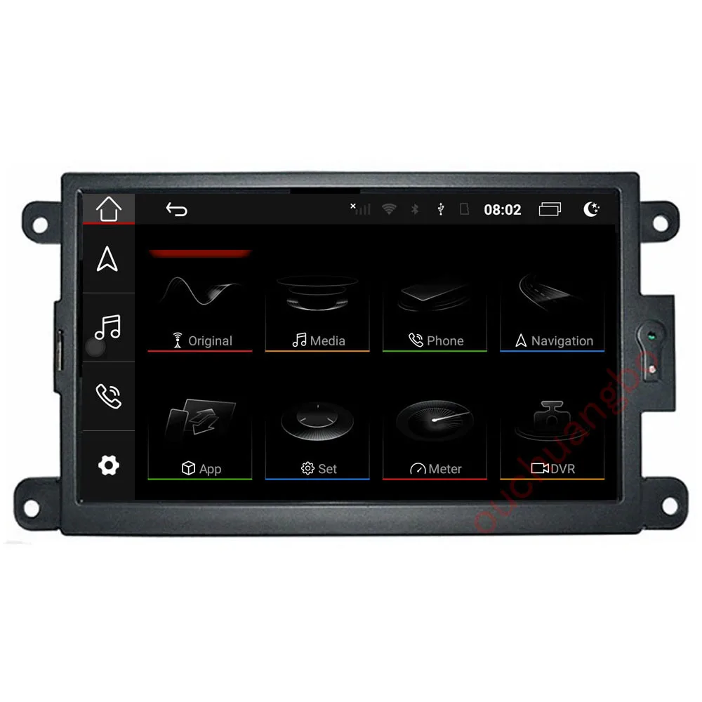 

ouchuangbo car radio For Q5 A5 RS4 RS5 A4 b8 2009-2015 Android 10 car radio audio multimedia GPS navig video play CarPlay 128GB